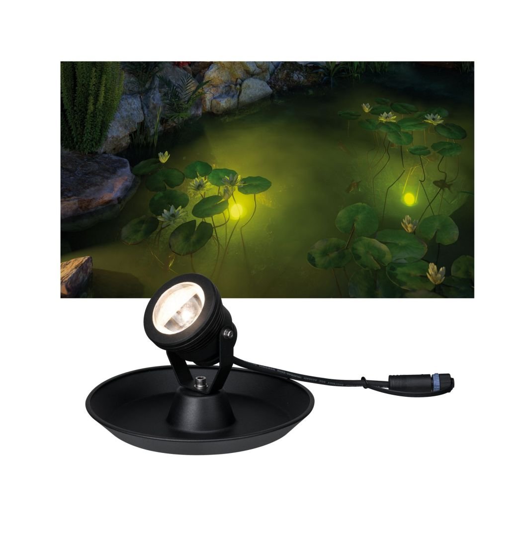 P 94209 Plug & Shine podvodní spotlight IP68 3000K 4W 24V nastavitelné - PAULMANN