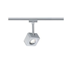 Obrázek pro produkt URail LED spot Cube 8W matný chrom stmívatelné - PAULMANN