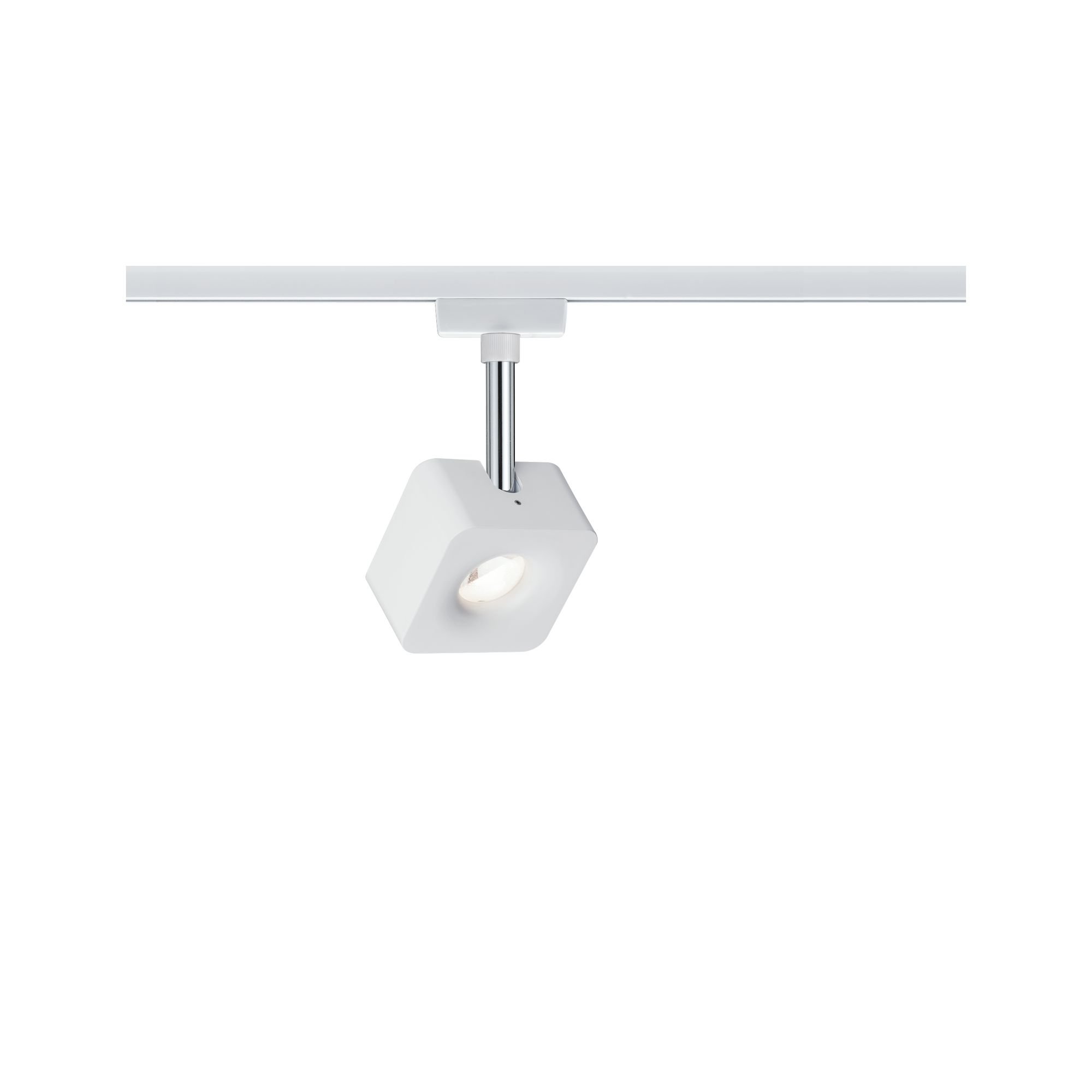 P 95511 URail LED spot Cube 8W bílá stmívatelné - PAULMANN