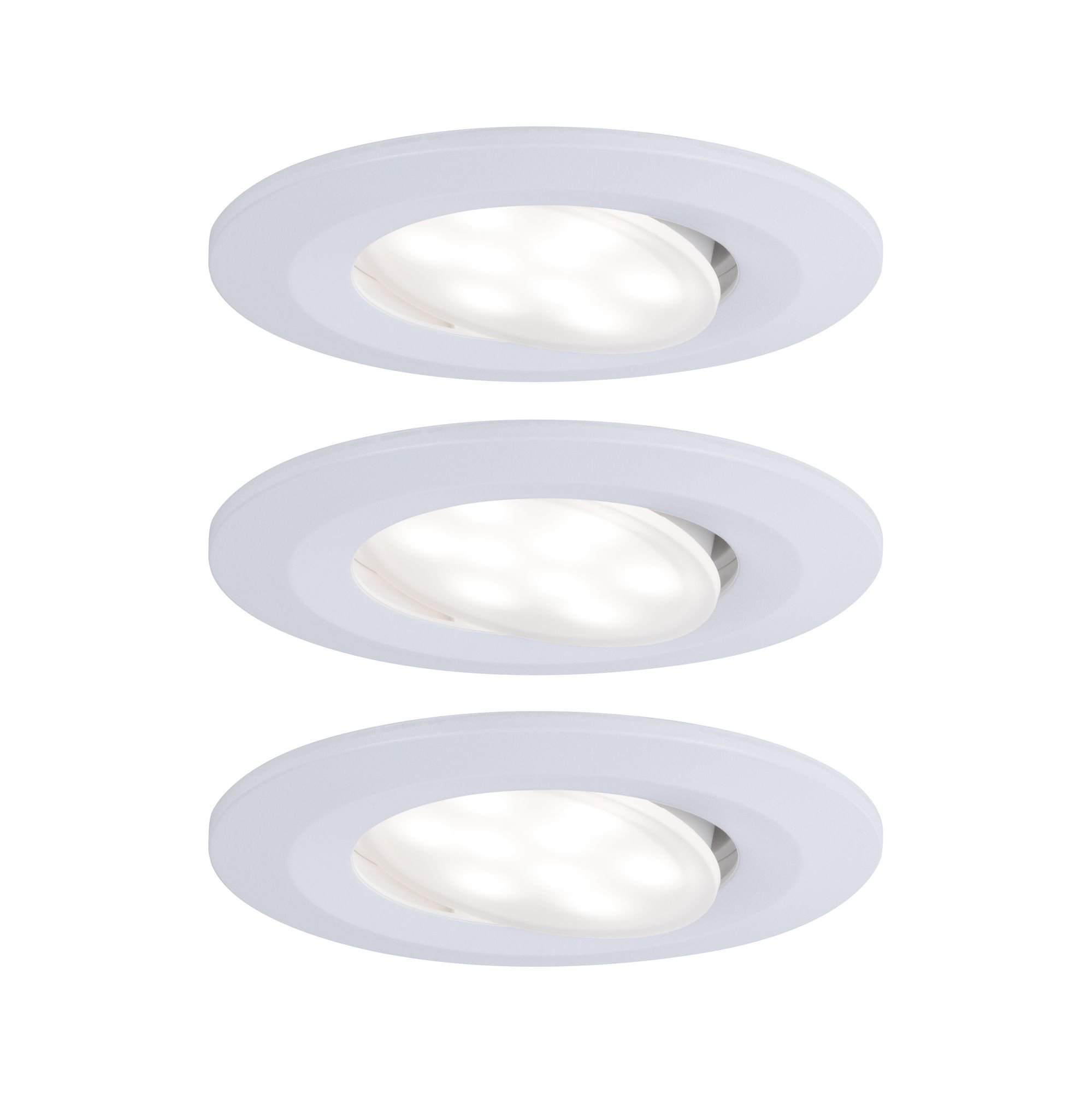 P 99935 Vestavné svítidlo LED Calla kruhové 3x5,5W bílá mat výklopné nastavitelná teplota barvy - PAULMANN (obrázek 2)