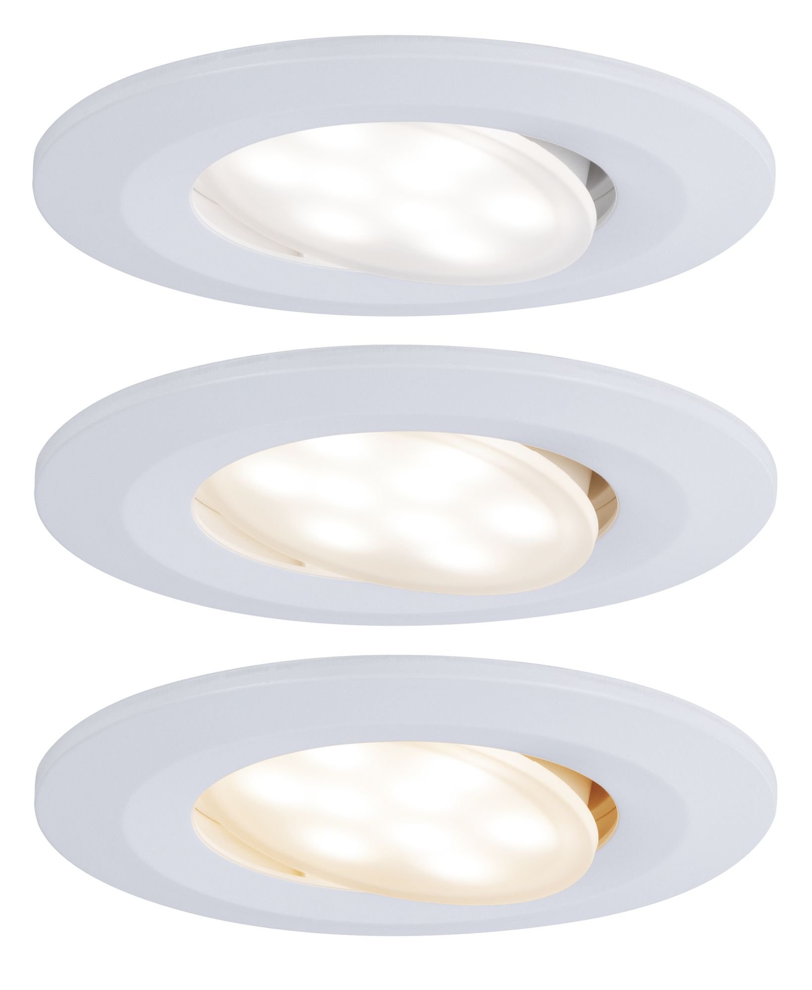 P 99935 Vestavné svítidlo LED Calla kruhové 3x5,5W bílá mat výklopné nastavitelná teplota barvy - PAULMANN (obrázek 3)