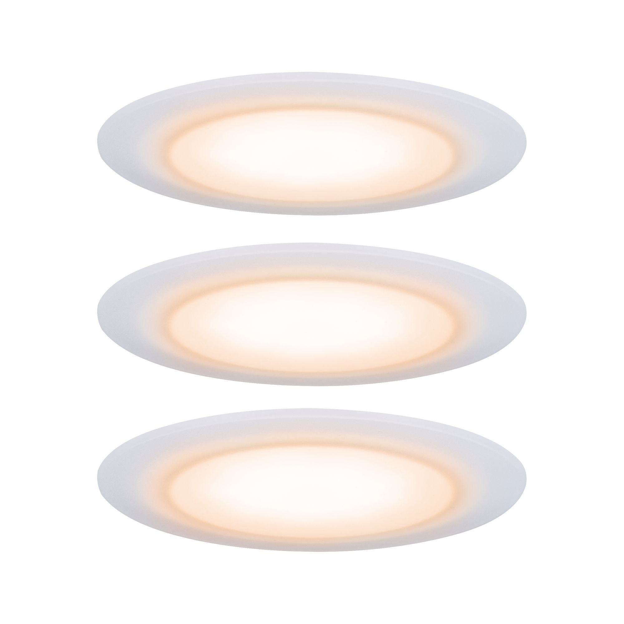 P 99942 Premium vestavná svítidla sada LED Suon WarmDim 2000-2700K 3x6,5W 230 V saténové - PAULMANN (obrázek 9)