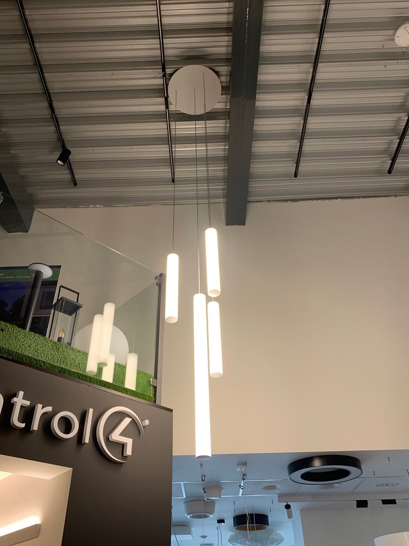 LL 8841 Závěsné svítidlo Tu-V_4 LED 93W CRI90 DALI PUSH 3000K 11655lm bílé - LINEA LIGHT (obrázek 3)