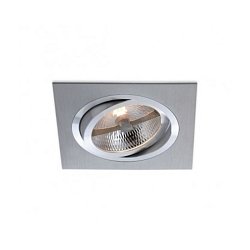 Obrázek pro produkt Vestavné svítidlo Aluminio Plata, kartáč.hliník 15W 230V - BPM