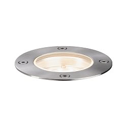 Obrázek pro produkt Plug & Shine zemní svítidlo kruhové IP65 3000K 4W 24V stříbrná - PAULMANN