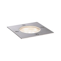 Obrázek pro produkt Plug & Shine zemní svítidlo hranaté IP65 3000K 4W 24V stříbrná - PAULMANN