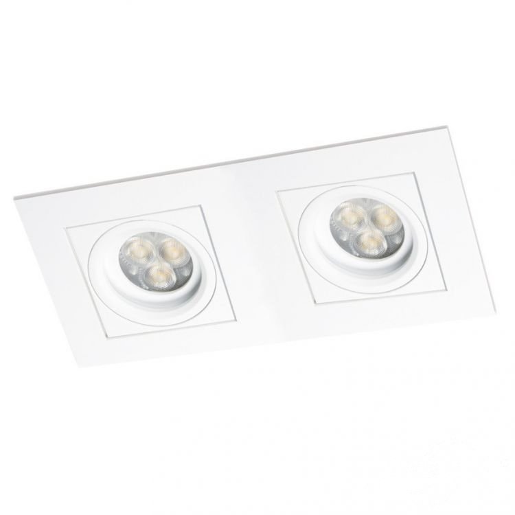 BPM 3001.01.RF.WH-WH.40.HI.8 Zápustné svítidlo CARE LED 2x 10W 3000K 40° 1468lm bílé - BPM (starý kód: 4201LED2.D40.3K)