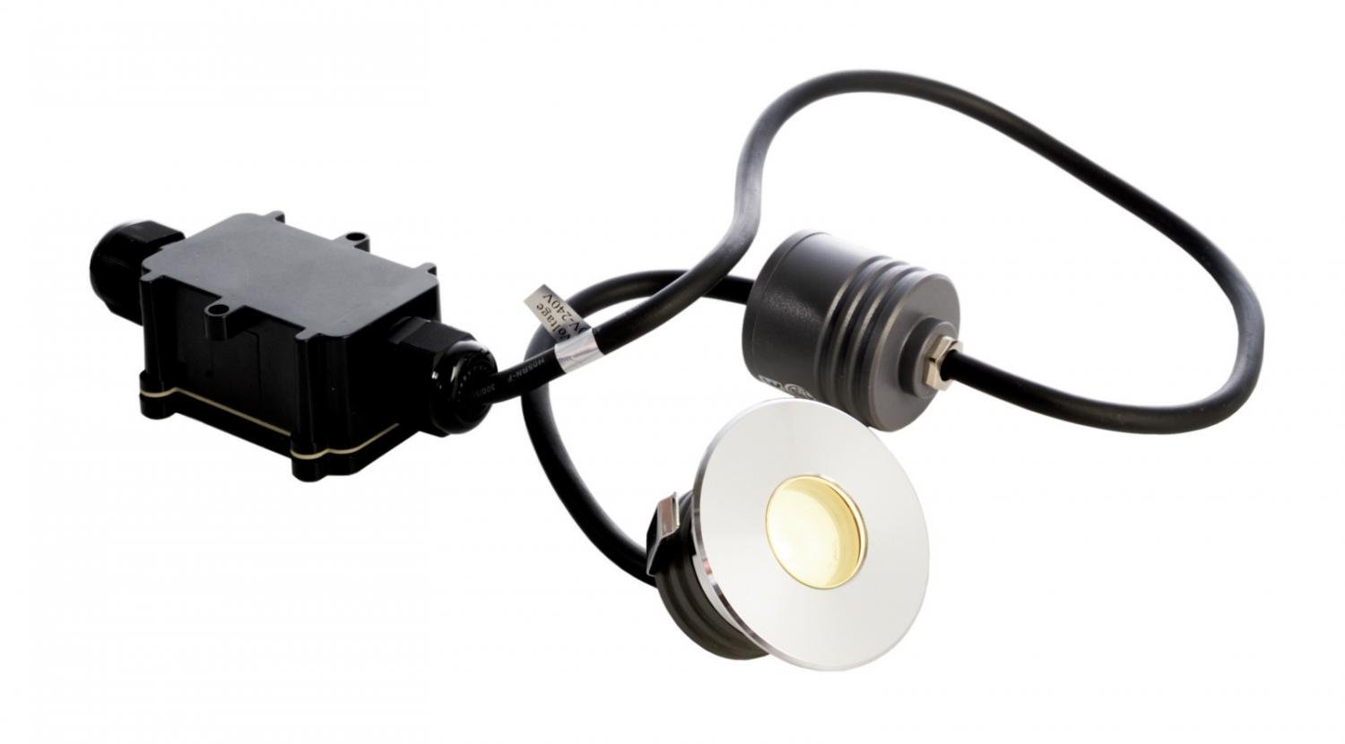 Obrázek produktu Deko-Light zemní svítidlo Peacock 230V 2,90 W 3000 K 150 lm stříbrná - LIGHT IMPRESSIONS 2 Obrázek produktu Deko-Light zemní svítidlo Peacock 230V 2,90 W 3000 K 150 lm stříbrná - LIGHT IMPRESSIONS 2