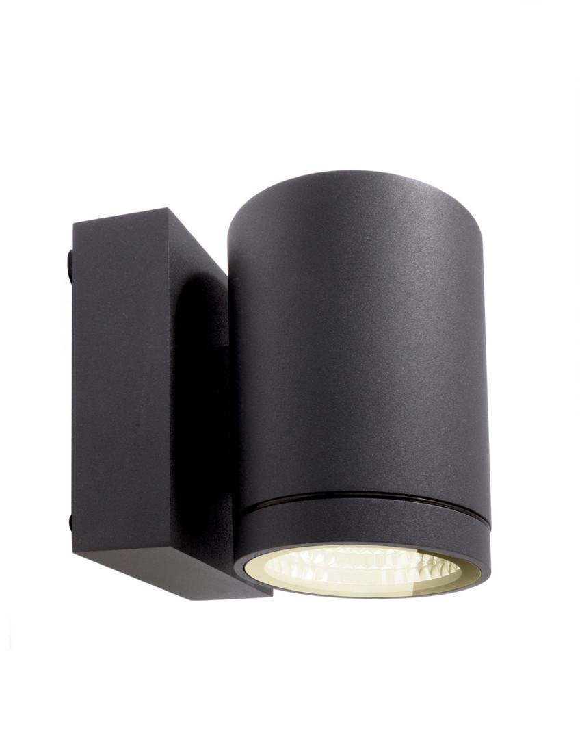 IMPR 731072 KapegoLED nástěnné přisazené svítidlo Mobby II Single 230V 9,90 W 3000 K 810 lm 84 mm tmavěšedá - LIGHT IMPRESSIONS
