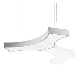Obrázek pro produkt Svítidlo závěsné MILA 44,6W 4000K 3590lm (101-530K-10GHE/840, W) bílé (bez závěsného lanka) - HALLA