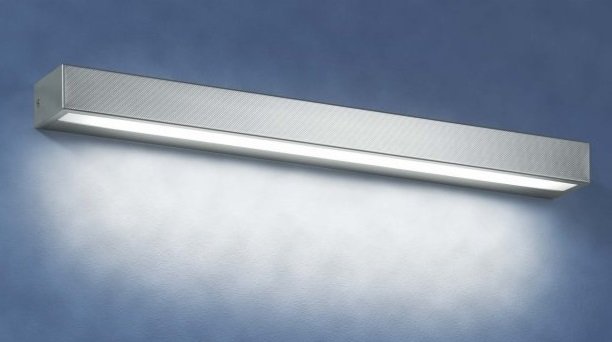 Levně WD 86-6710-30,E-SB-N Nástěnné svítidlo Roma 1E LED 23W 230V 3000K 2580lm nerez IP44 (86-6710-30, E-SB-N) - ECO-DESIGN