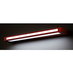 Obrázek pro produkt Nástěnné svítidlo Rettangolo 9 LED 34,2W 230V 3000K 4035lm RAL 3005 IP44 - ECO-DESIGN