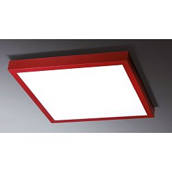Obrázek pro produkt Stropní svítidlo Quadrato 5 LED 60W 230V 3000K 10637lm RAL 3005 IP44 - ECO-DESIGN