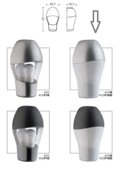 LAN 405B ALL Nástěnné svítidlo NEWAY stříbrné difuzor matný E27 - LANDA Lighting (obrázek 3)