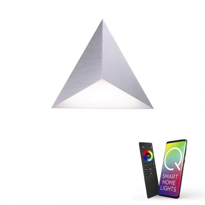 PN 6832-95 Q-TETRA, LED nástěnné svítidlo, doplňující svítidlo, Smart Home RGB+2700-5000K - PAUL NEUHAUS