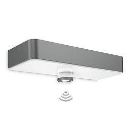 Obrázek pro produkt Nástěnné venkovní svítidlo XSolar SOL-O S antracit WIRELESS 3000K IP44 - STEINEL