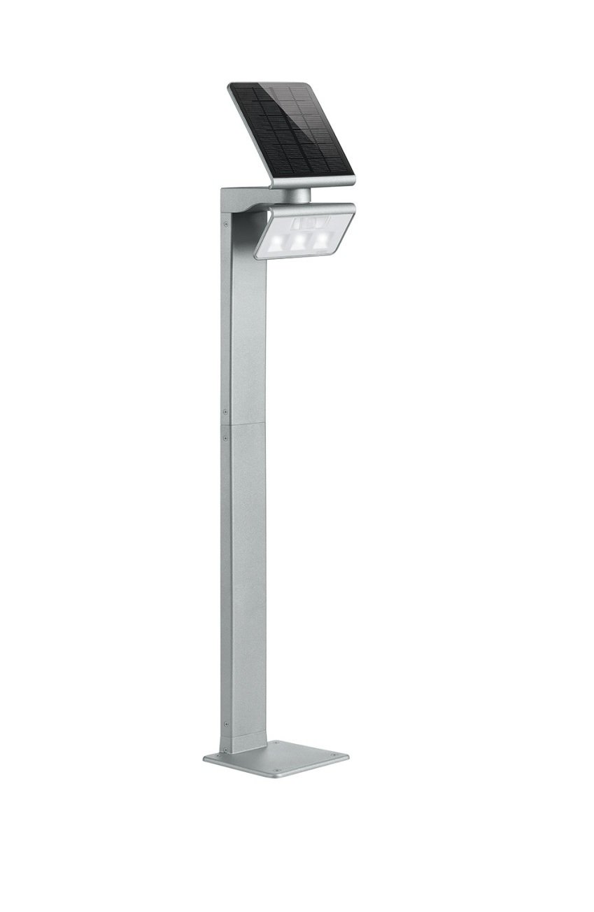 STEIN 671211 Venkovní sloupkové solární svítidlo XSolar GL-S stříbrné se senzorem 0,5W IP44 - STEINEL