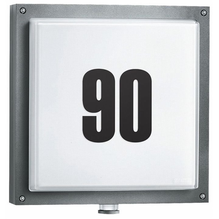 STEIN 053000 Nástěnné venkovní svítidlo L 690 LED antracit IP44 16W 400lm 3200K (náhrada za 671617) - STEINEL