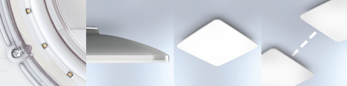 STEIN 007102 Stropní svítidlo RS PRO LED Q1 26W 4000K stříbrné se senzorem - STEINEL (obrázek 4)