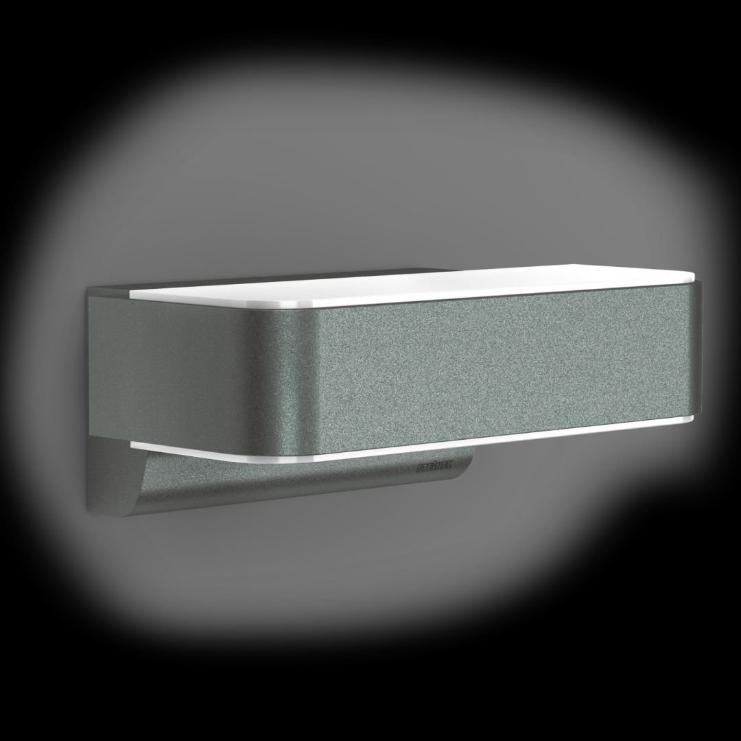 STEIN 009847 Nástěnné svítidlo L 810 LED iHF antracit se senzorem 12,5W IP44 - STEINEL