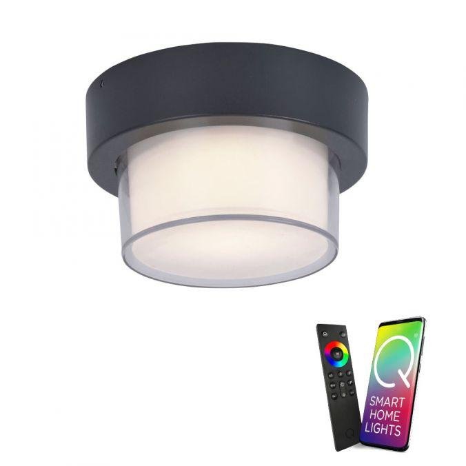 PN 9654-13 Q-ERIK, LED venkovní svítidlo, Smart Home RGB+3000K - PAUL NEUHAUS