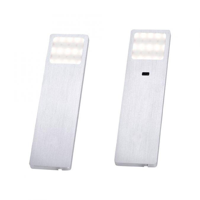 PN 1120-95-2 HELENA LED skříňková svítidla, hliník, hranaté, design 3000K - PAUL NEUHAUS