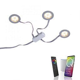 Obrázek pro produkt Q-ELLI, vestavná svítidla, Smart Home RGB+2700-5000K - PAUL NEUHAUS