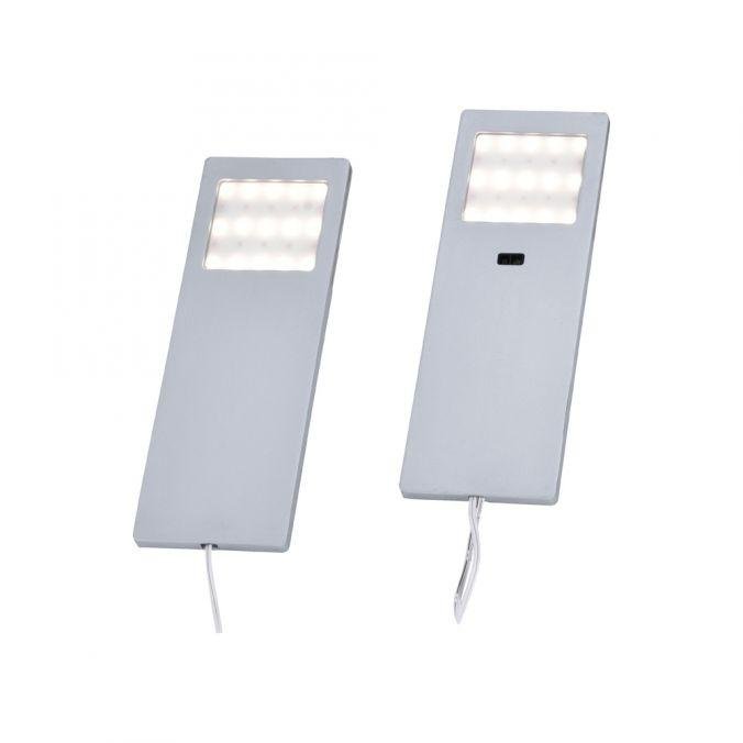 PN 1121-95-2 HELENA LED svítidla pod skříňku, hliník, modern 3000K - PAUL NEUHAUS