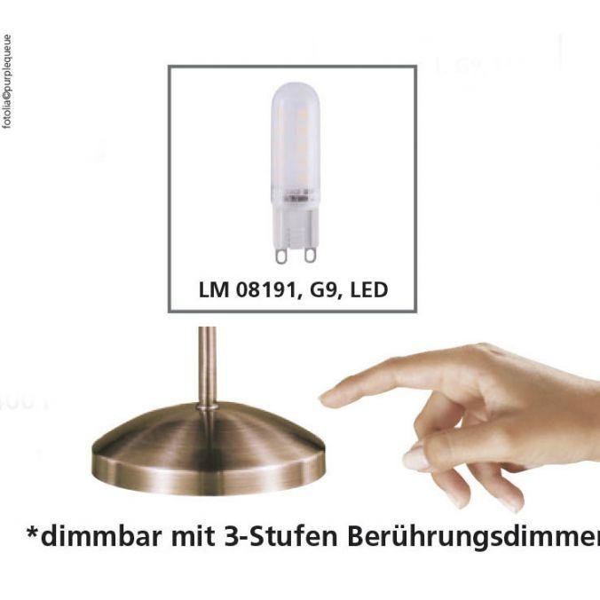 PN 4001-11 PINO LED stolní noční lampička, lampa na čtení 3000K - PAUL NEUHAUS (obrázek 3)