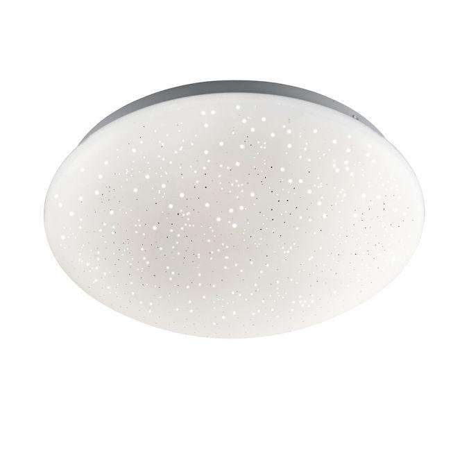 LD 14242-16 SKYLER LED stropní svítidlo, bílé, průměr 39cm, moderní design RGB+3000K - LEUCHTEN DIREKT / JUST LIGHT