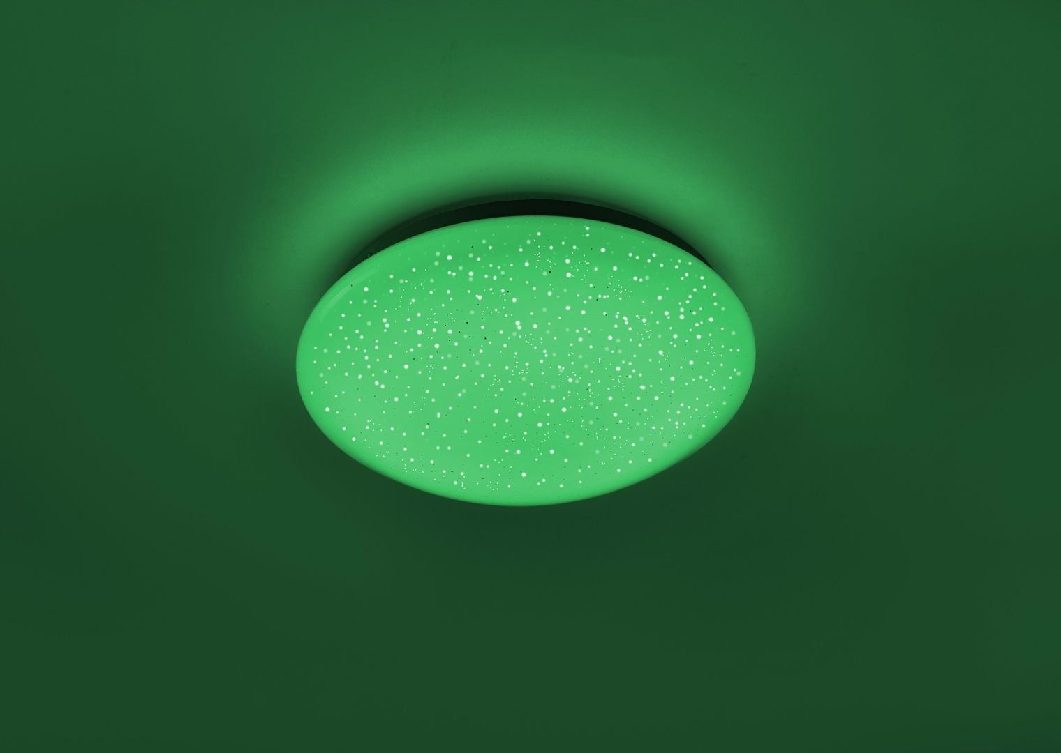 LD 14241-16 SKYLER LED stropní svítidlo, hvězdné nebe, průměr  26cm RGB+3000K - LEUCHTEN DIREKT / JUST LIGHT (obrázek 2)