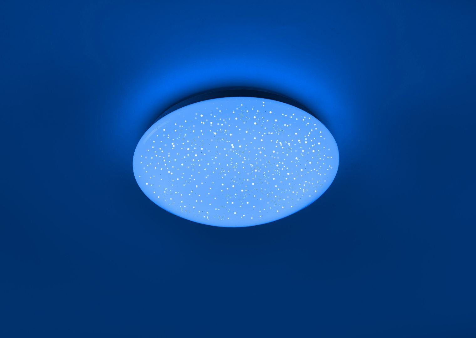 LD 14241-16 SKYLER LED stropní svítidlo, hvězdné nebe, průměr  26cm RGB+3000K - LEUCHTEN DIREKT / JUST LIGHT (obrázek 3)