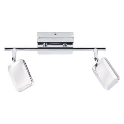 Obrázek pro produkt WELLA LED nástěnné svítidlo, stropní svítidlo, 2-ramenné, chrom 3000K - LEUCHTEN DIREKT / JUST LIGHT
