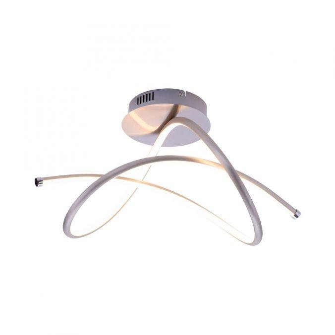 LD 15441-55 VIOLETTA LED stropní svítidlo, moderní design, ocel 3000K - LEUCHTEN DIREKT / JUST LIGHT