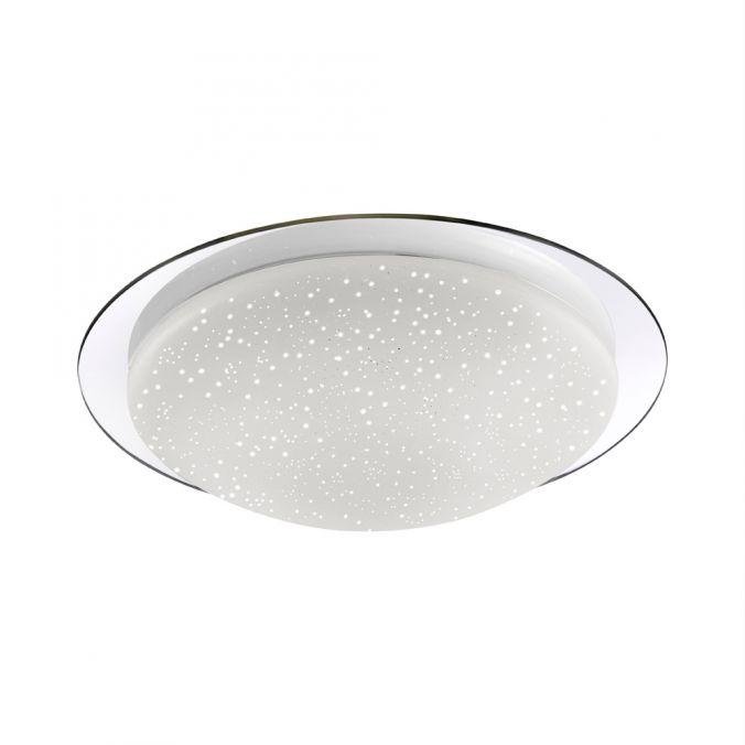 LD 14331-17 SKYLER LED stropní svítidlo, sklo, chrom, kruhové, 38cm 2700-5000K - LEUCHTEN DIREKT / JUST LIGHT