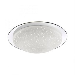 Obrázek pro produkt SKYLER LED stropní svítidlo, sklo, chrom, kruhové, 38cm 2700-5000K - LEUCHTEN DIREKT / JUST LIGHT