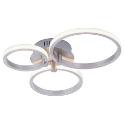 Obrázek pro produkt JOHANNA LED stropní svítidlo, moderní kruhy, ocel 3000K - LEUCHTEN DIREKT / JUST LIGHT