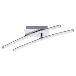 Obrázek pro produkt SIMON LED stropní svítidlo, design, chrom, 2-ramenné 3000K - LEUCHTEN DIREKT / JUST LIGHT
