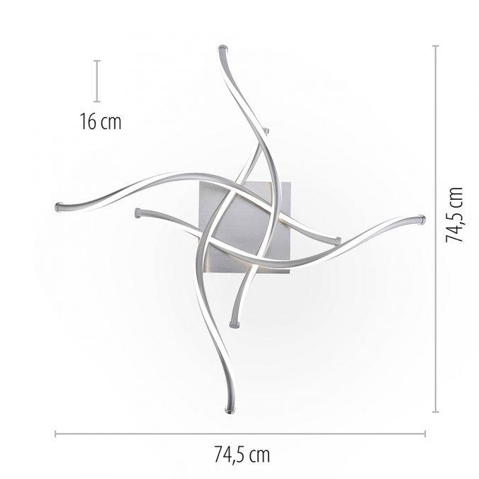 PN 6539-55 Q-MALINA, stropní svítidlo, Smart Home 2700-5000K - PAUL NEUHAUS (obrázek 6)