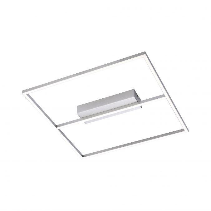 PN 6631-55 INIGO LED stropní svítidlo, ocel, design, hranaté 3000K - PAUL NEUHAUS – PAULNEUHAUS
