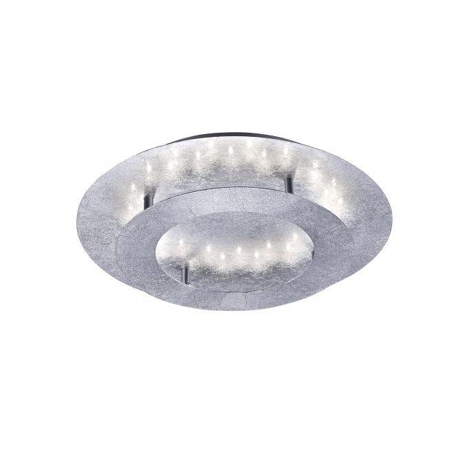 PN 9620-21 NEVIS LED stropní svítidlo, imitace plátkového stříbra, nepřímé 3000K - PAUL NEUHAUS