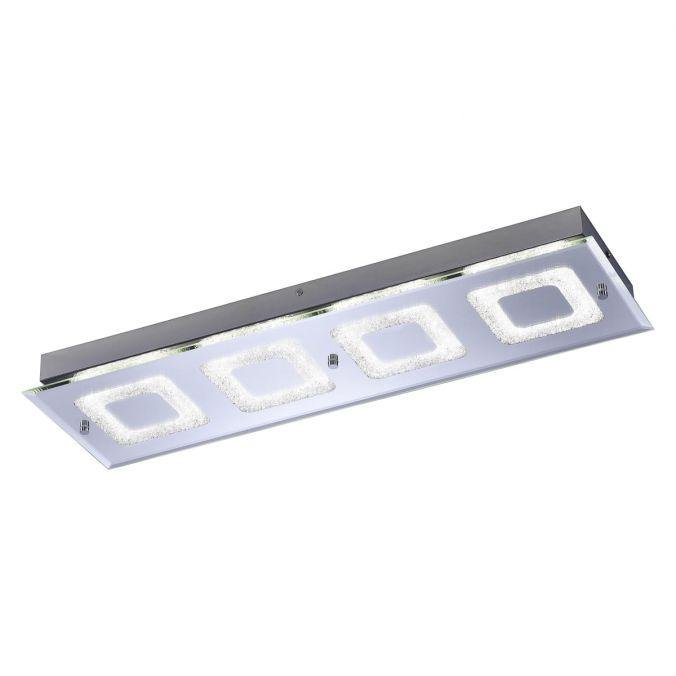 LD 11573-17 LISA LED stropní a nástěnné svítidlo, chrom, sklo 4000K - LEUCHTEN DIREKT / JUST LIGHT – JUSTLIGHT