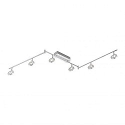 Obrázek pro produkt SILEDA LED bodové lištové svítidlo, 6-ramenné, nastavitelné 3000K - PAUL NEUHAUS