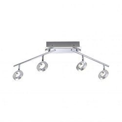 Obrázek pro produkt SILEDA LED stropní bodové svítidlo, hliník, 4ramenné, nastavitelné, 3000K - PAUL NEUHAUS