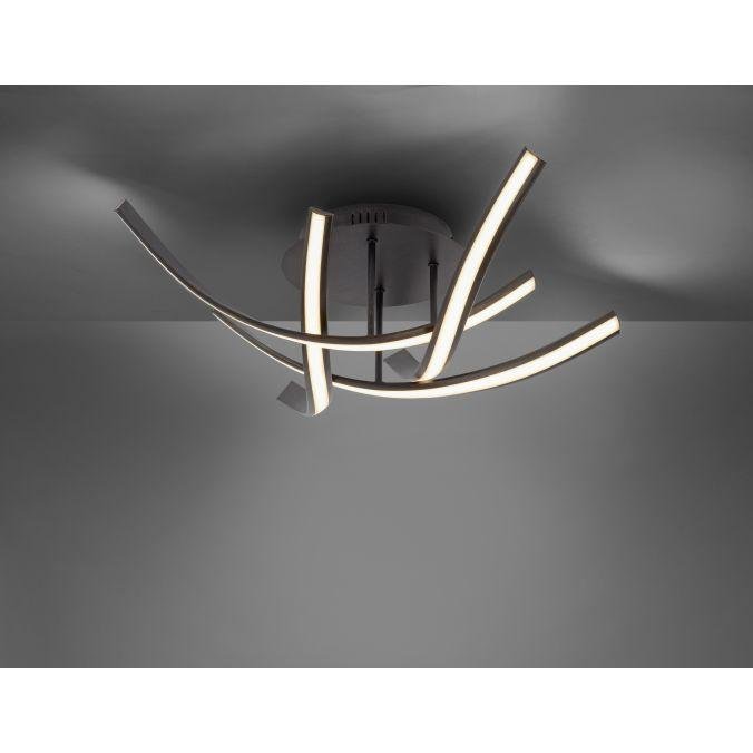 PN 6474-48 LINDA LED stropní svítidlo, rezavohnědé, hravý design, SimplyDim 3000K - PAUL NEUHAUS (obrázek 2)