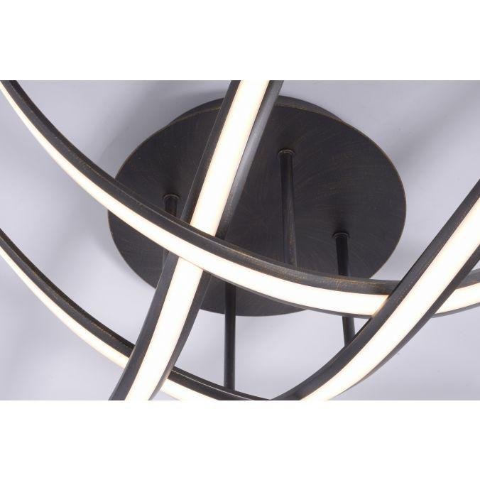 PN 6474-48 LINDA LED stropní svítidlo, rezavohnědé, hravý design, SimplyDim 3000K - PAUL NEUHAUS (obrázek 3)