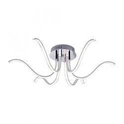 Obrázek pro produkt VALERIE LED stropní svítidlo, chrom, 6-ramenné 3000K - LEUCHTEN DIREKT / JUST LIGHT