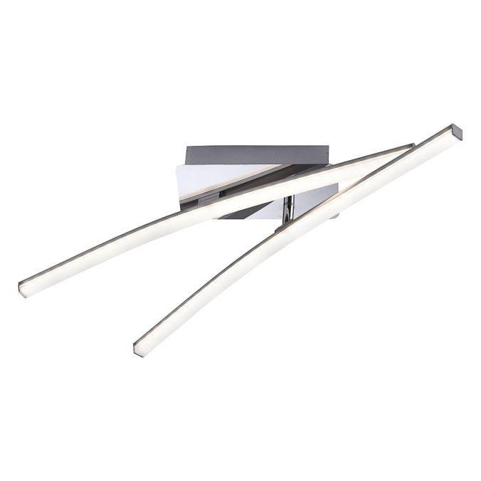 LD 11270-55 SIMON LED stropní svítidlo, ocel, moderní design 3000K - LEUCHTEN DIREKT / JUST LIGHT