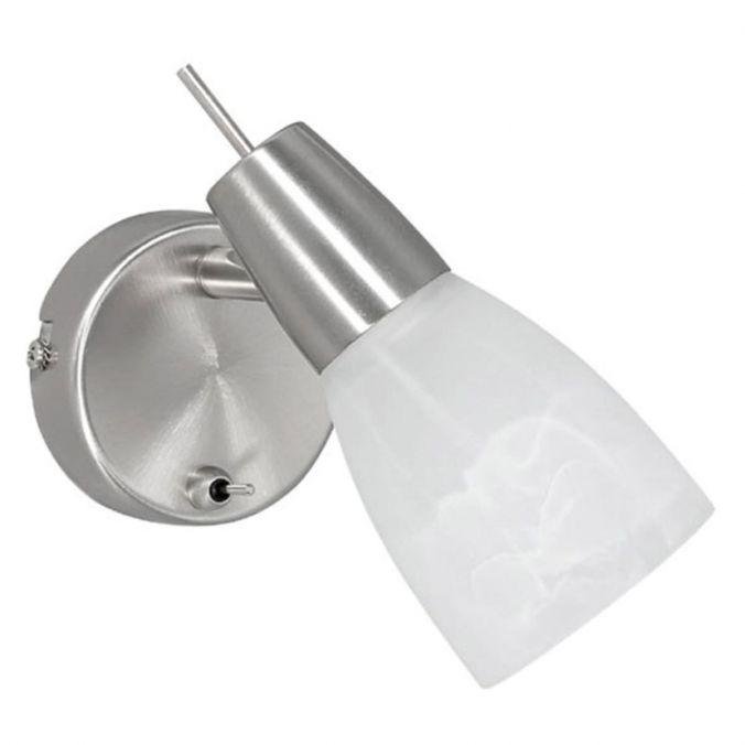 LD 11861-55 JULIA LED LED nástěnné svítidlo, nastavitelné, sklo, ocel 3000K - LEUCHTEN DIREKT / JUST LIGHT