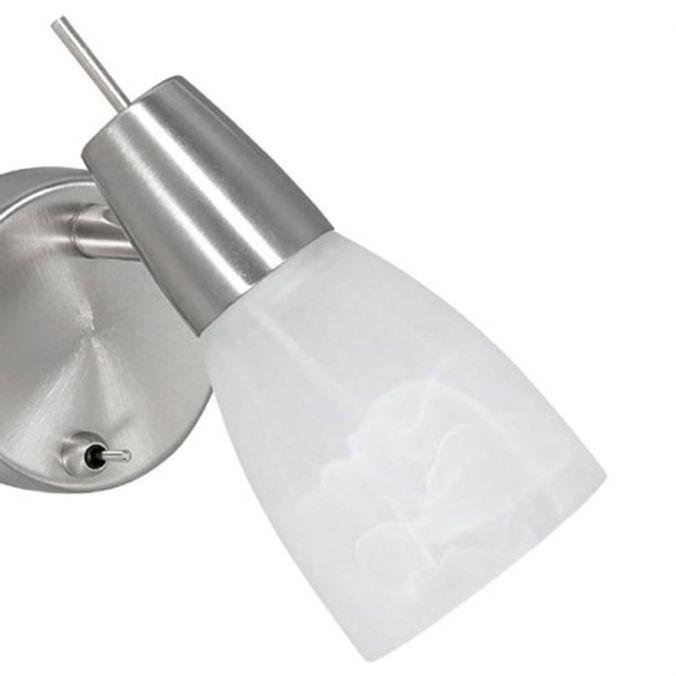 LD 11861-55 JULIA LED LED nástěnné svítidlo, nastavitelné, sklo, ocel 3000K - LEUCHTEN DIREKT / JUST LIGHT (obrázek 3)